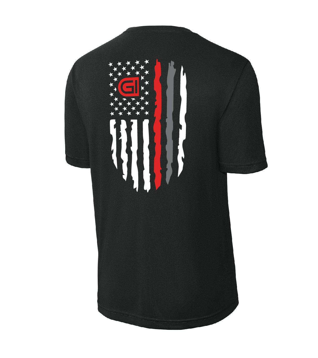 Sport-Tek® PosiCharge® Competitor™ Tee - Logo Front / Flag Back