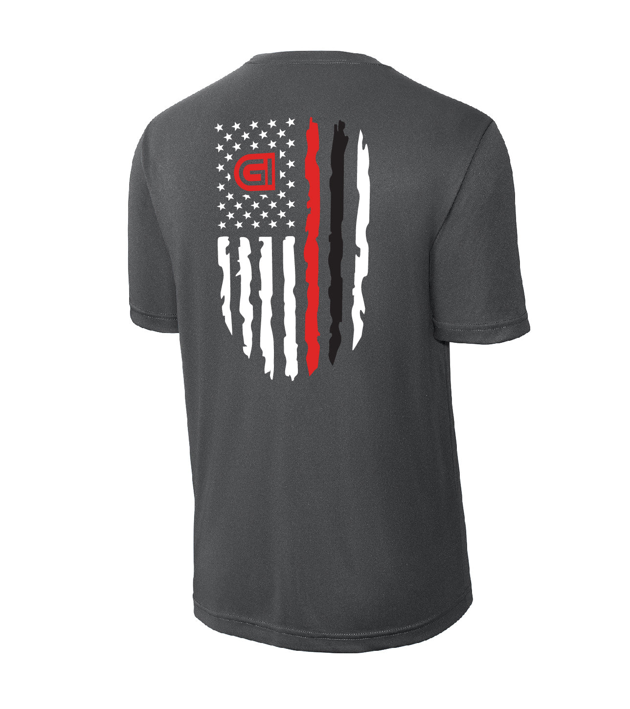 Sport-Tek® PosiCharge® Competitor™ Tee - Logo Front / Flag Back