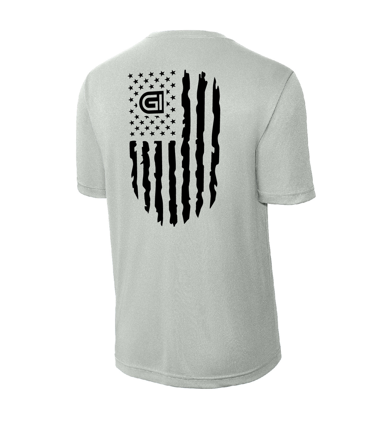 Sport-Tek® PosiCharge® Competitor™ Tee - Logo Front / Flag Back