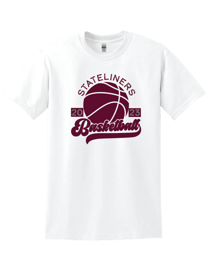 Stateliners 2023 Short Sleeve T-Shirt white