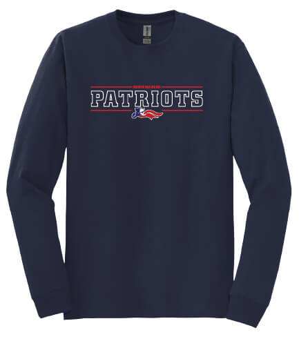 North Warren Patriots IV Long Sleeve T-Shirt navy