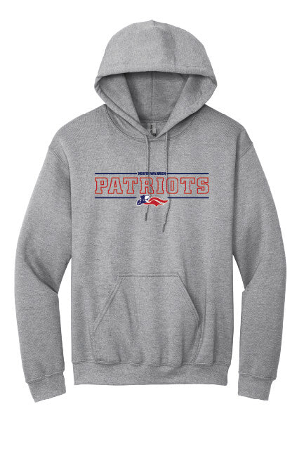 North Warren Patriots IV Hoodie gray