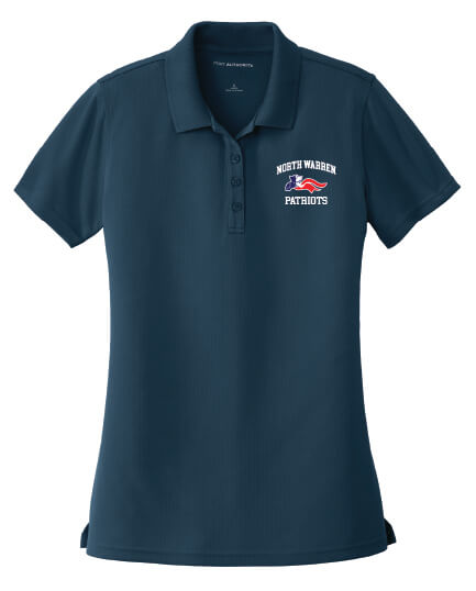 Ladies Polo North Warren Patriots navy