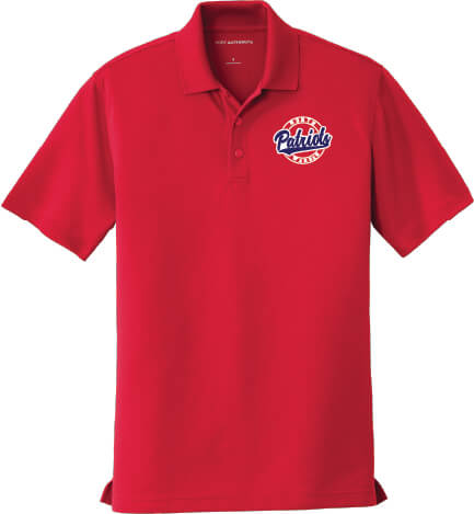Men's Polo Patriots red