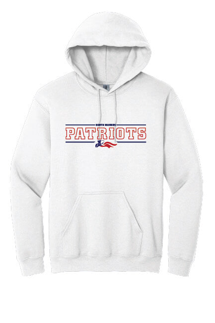 North Warren Patriots IV Hoodie white