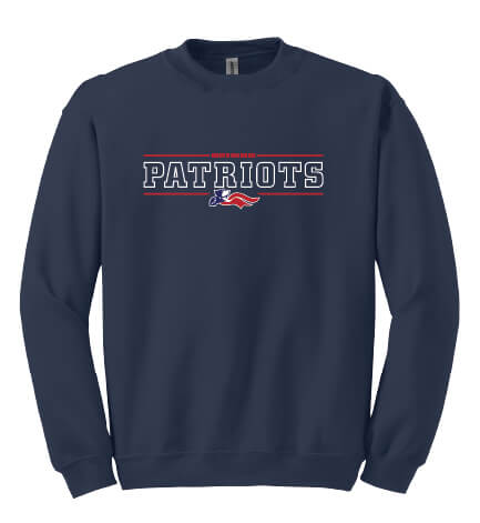 North Warren Patriots IV Crewneck Sweatshirt navy