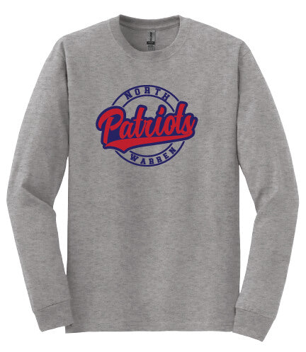 Patriots Long Sleeve T-Shirt gray