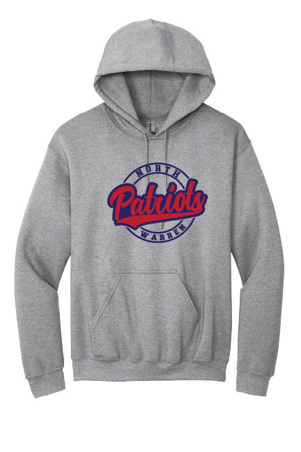Patriots Hoodie gray