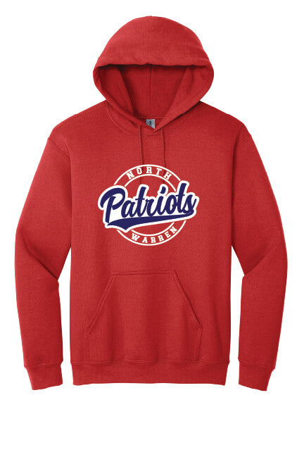 Patriots Hoodie red