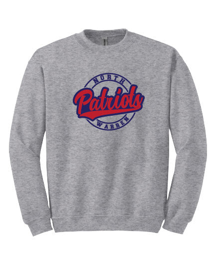 Patriots Crewneck Sweatshirt gray
