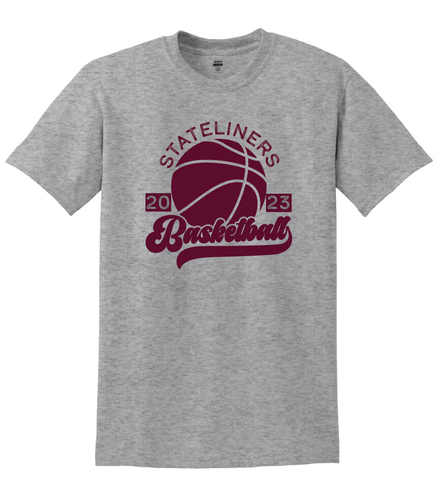 Stateliners 2023 Short Sleeve T-Shirt (Youth) gray