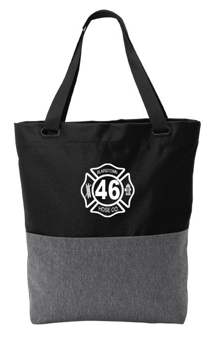 Tote black front