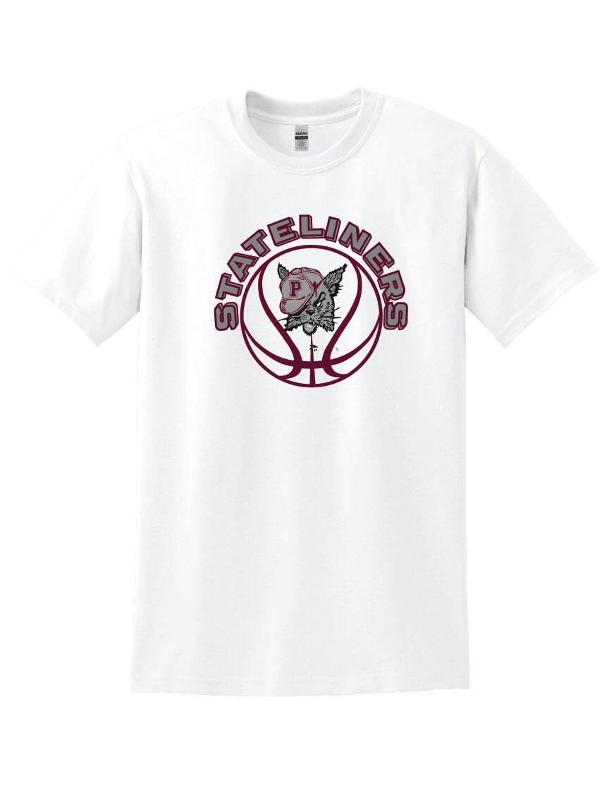 Stateliners Bobcat Short Sleeve T-Shirt white