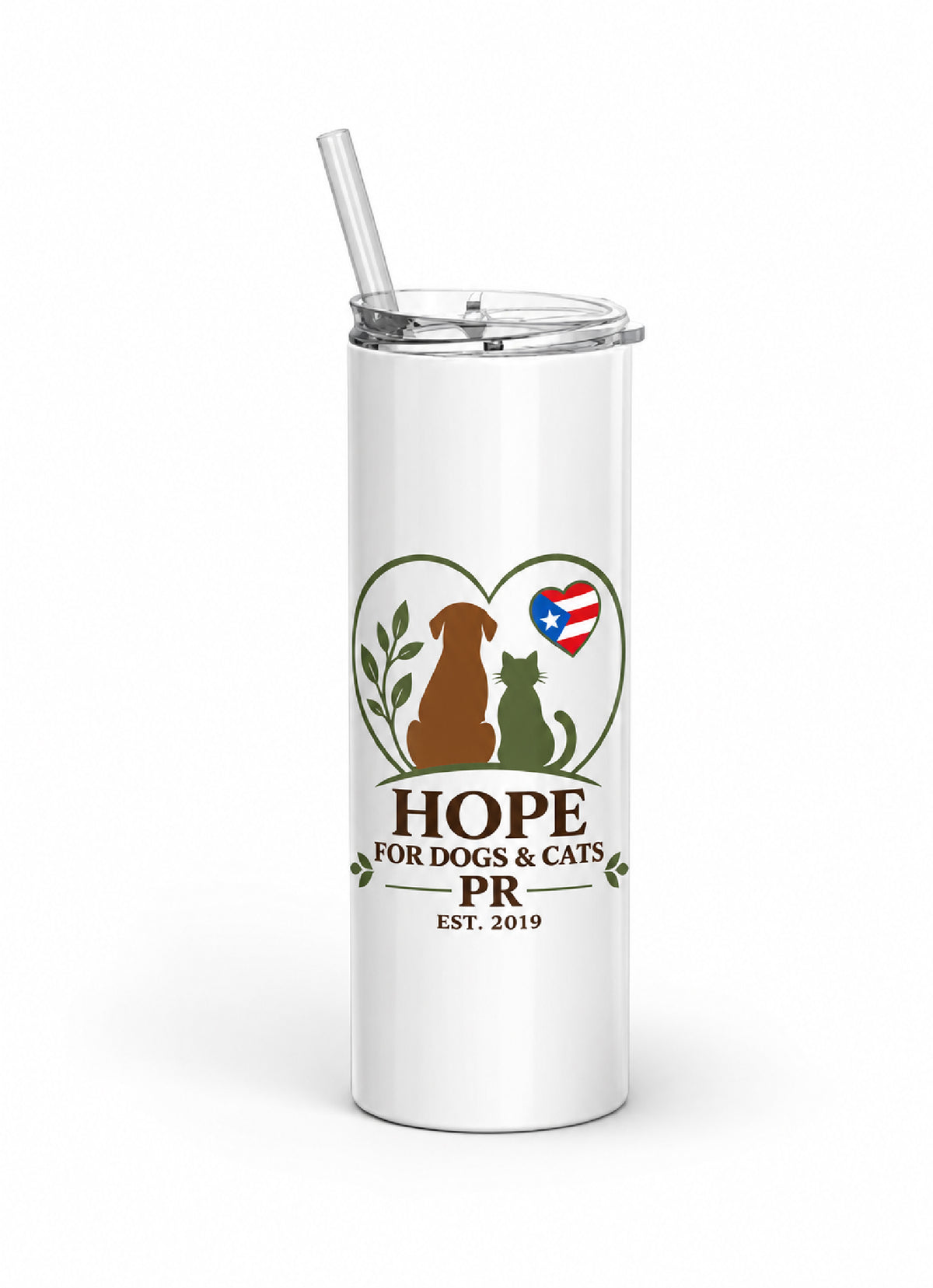 Hope for Dogs and Cats PR 20 oz Tumbler