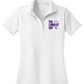 The Longest Day Short Sleeve Sport-Wick Polo Womens white