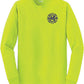 Long Sleeve T-Shirt safety green front