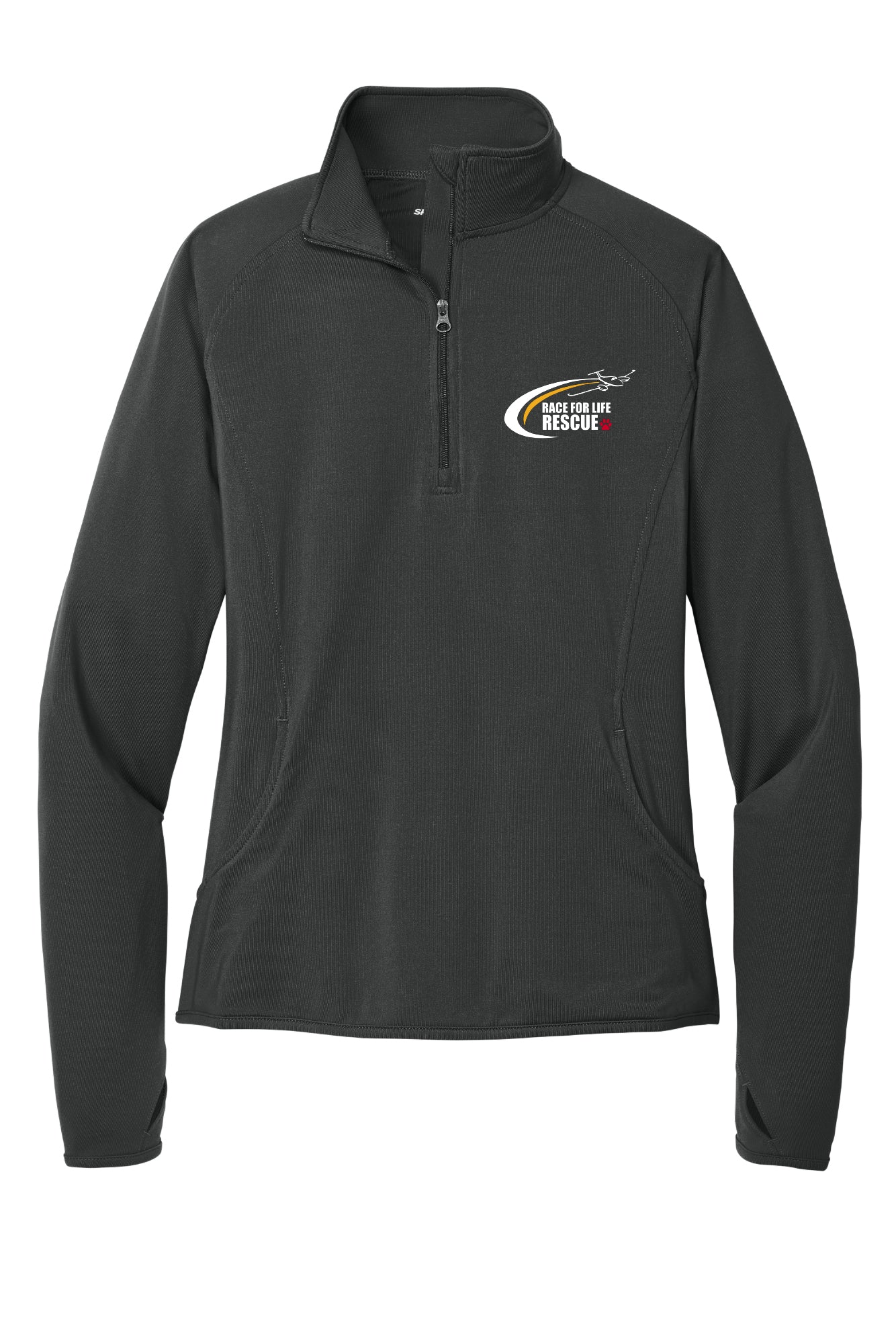 Race for Life Rescue Ladies Sport Tek 1/4 Zip Pullover