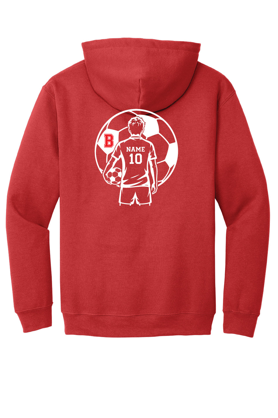 Personalized Belvidere Soccer Dad Hoodie Sweatshirt
