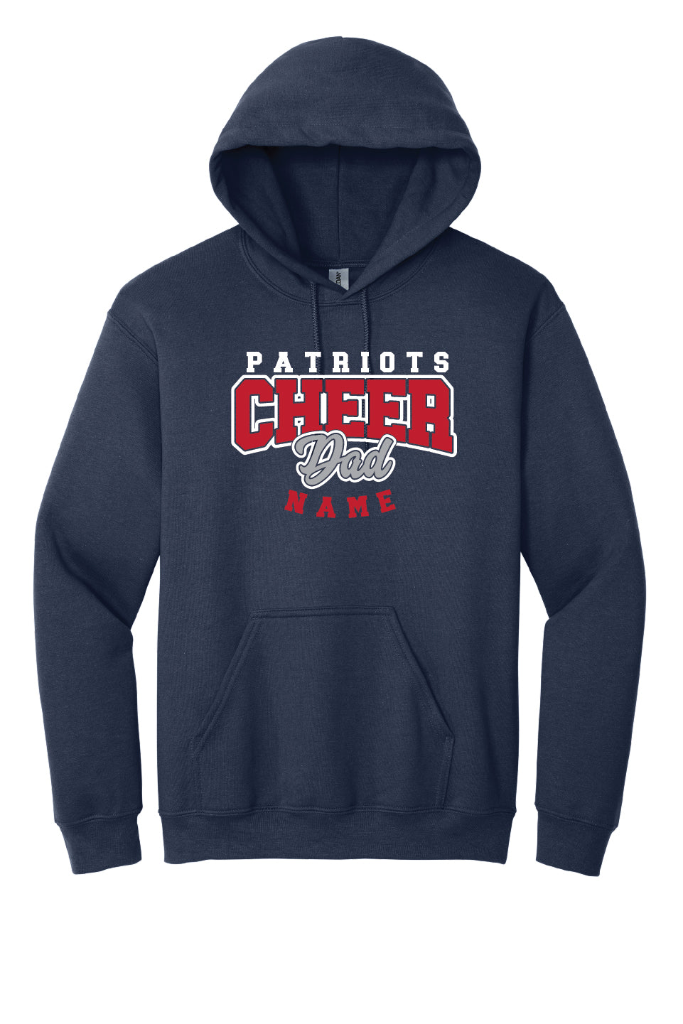 Personalized Patriots Cheer Dad Apparel