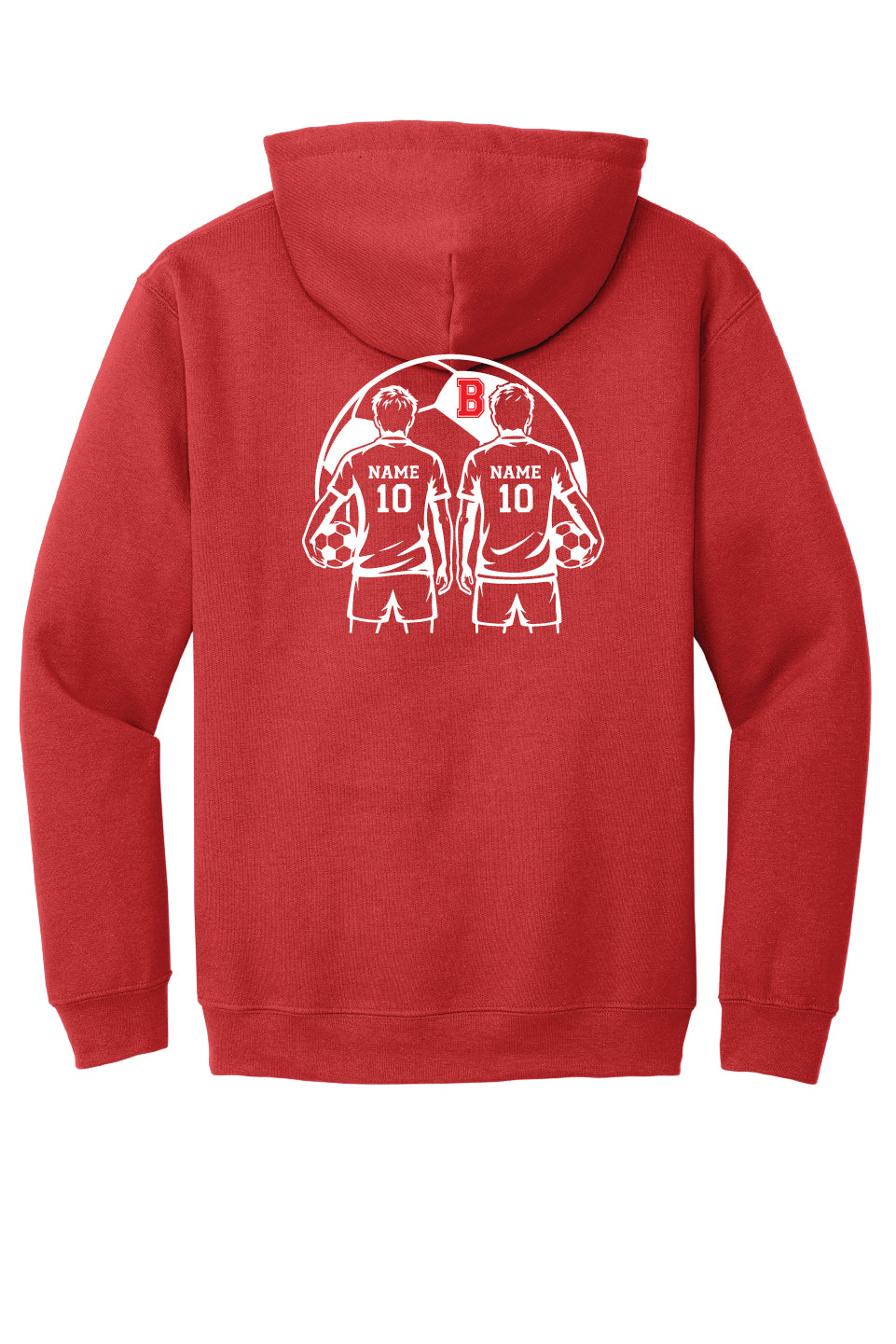 Personalized Belvidere Soccer Dad Hoodie Sweatshirt