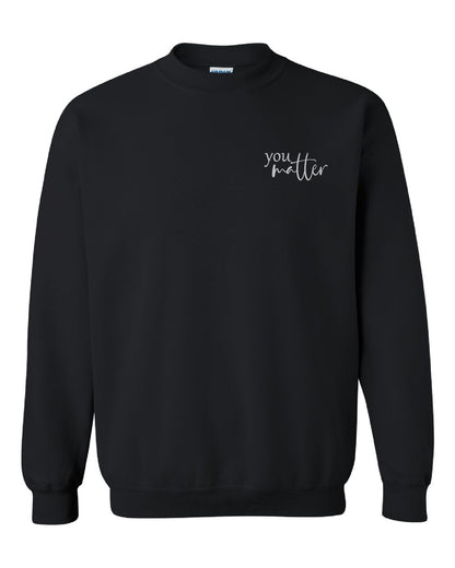 Person Behind Me Crewneck Sweatshirt (Youth)