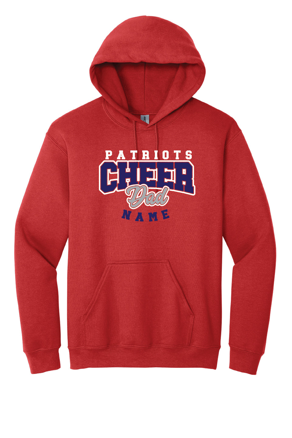 Personalized Patriots Cheer Dad Apparel