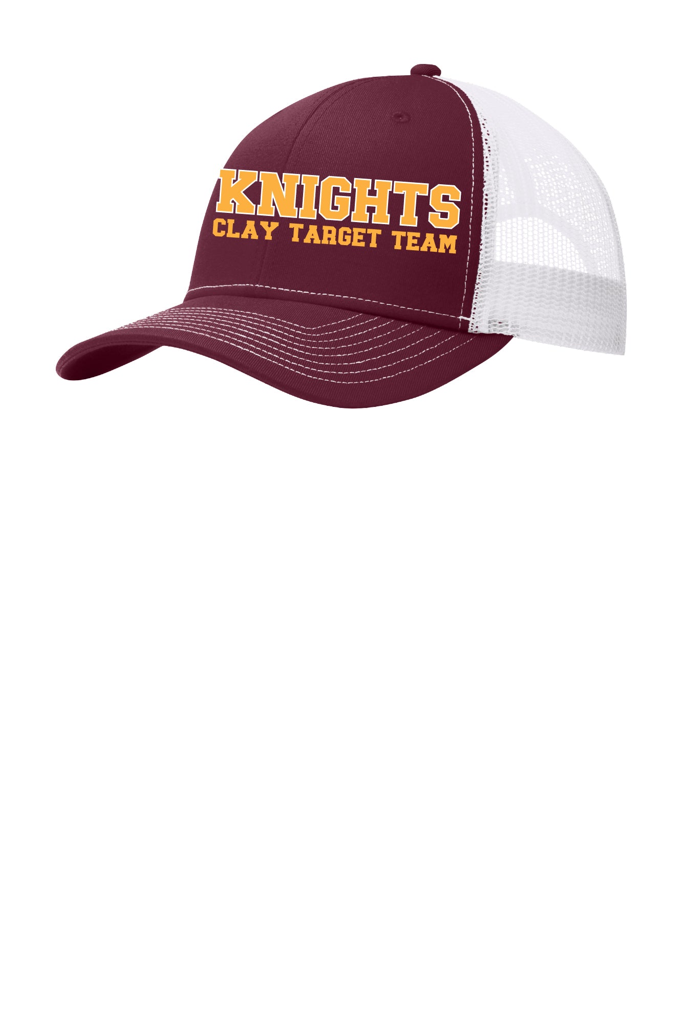 Clay Target Snap Back Trucker Ball Cap