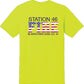 Short Sleeve T-Shirt safety green back