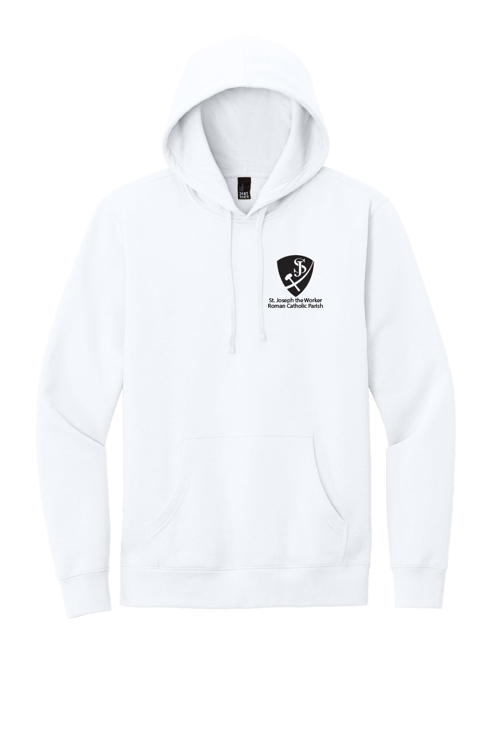St. Joseph the Worker I Hoodie-Single Color Logo