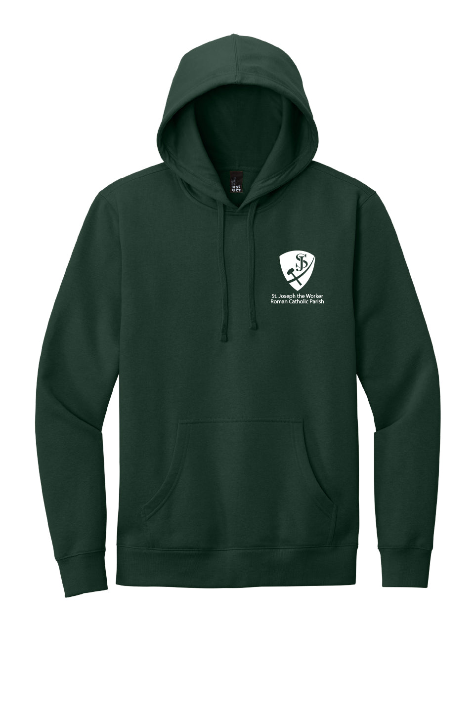 St. Joseph the Worker I Hoodie-Single Color Logo