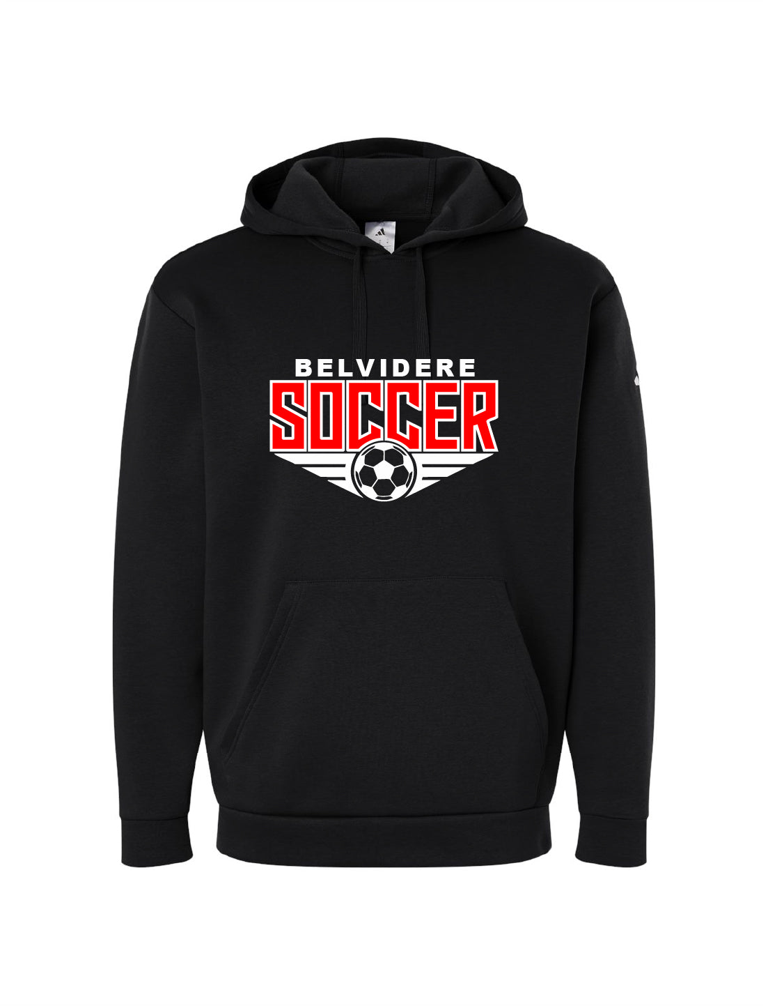 Belvidere Soccer with Ball Adidas Hoodie