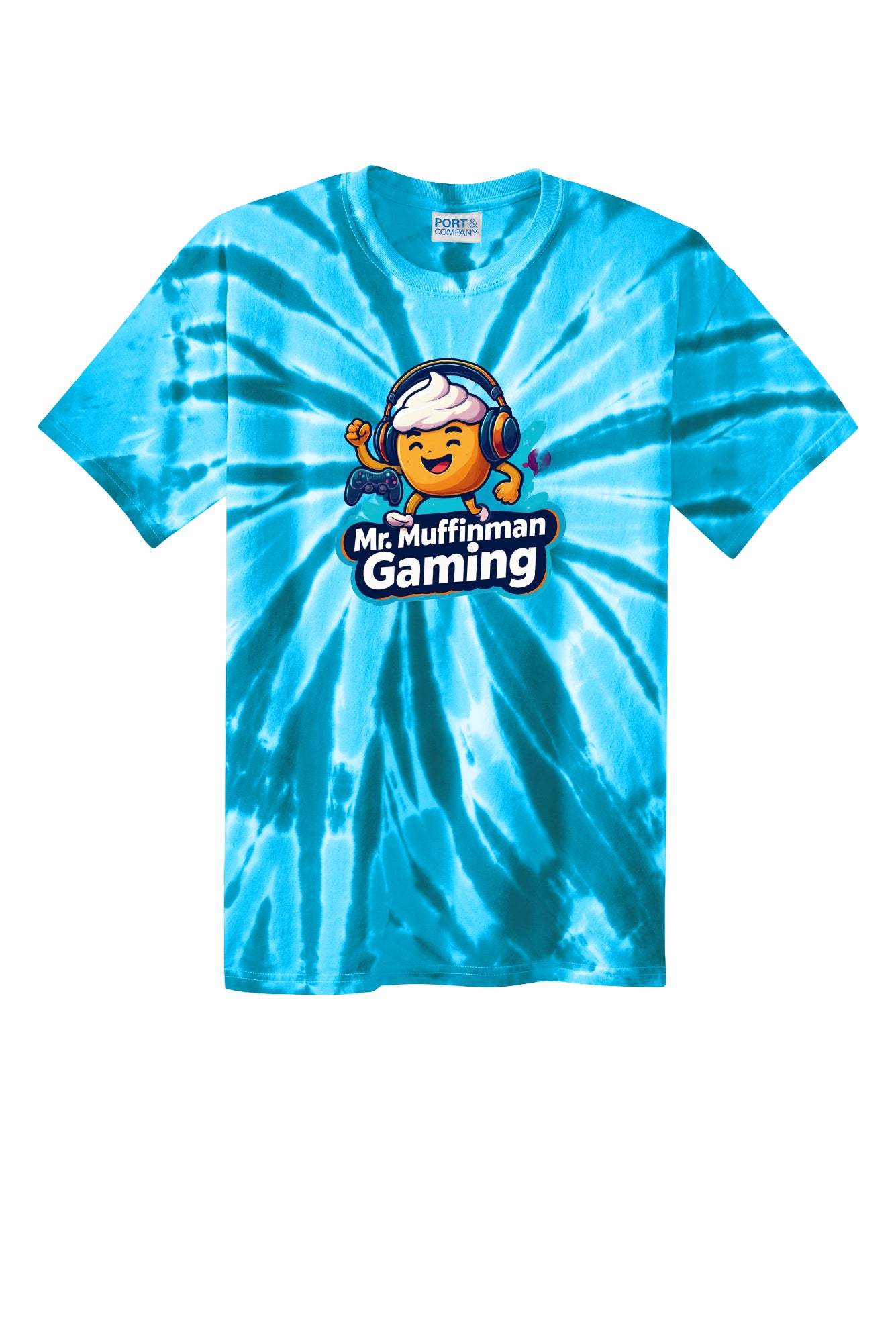 Mr. Muffinman Tie Dye Short Sleeve T-Shirt