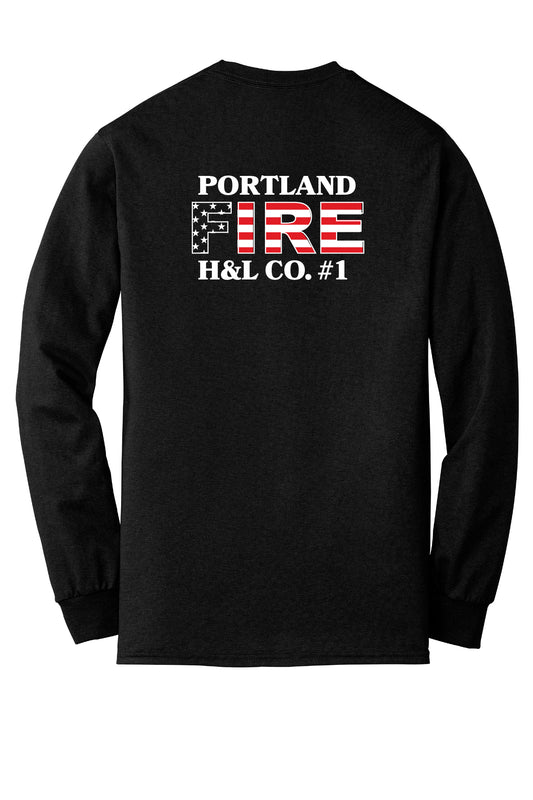 Portland Hook & Ladder Long Sleeve T-Shirt (Adult)