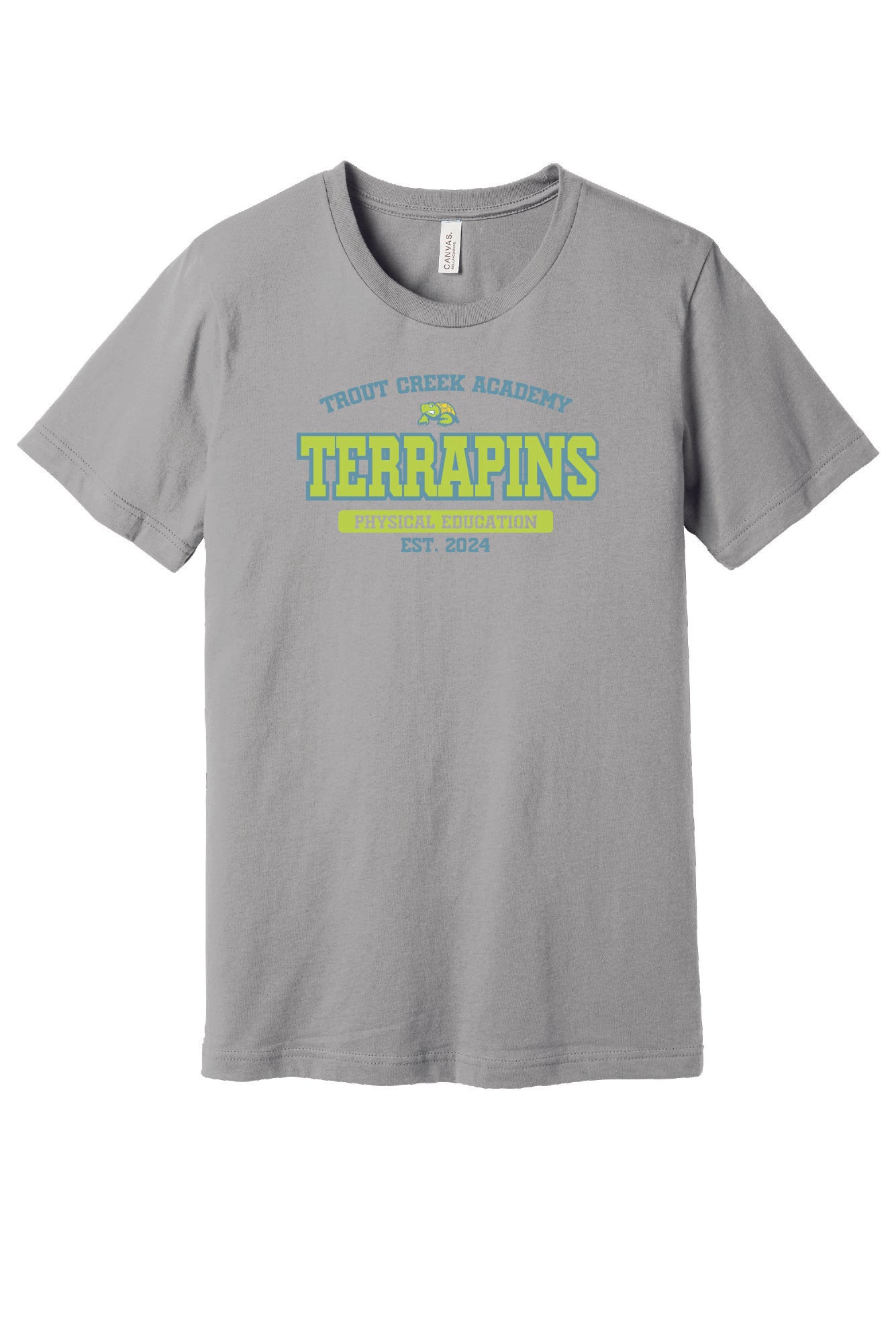 Terrapins Physical Education Bella Canvas Short Sleeve T-Shirt