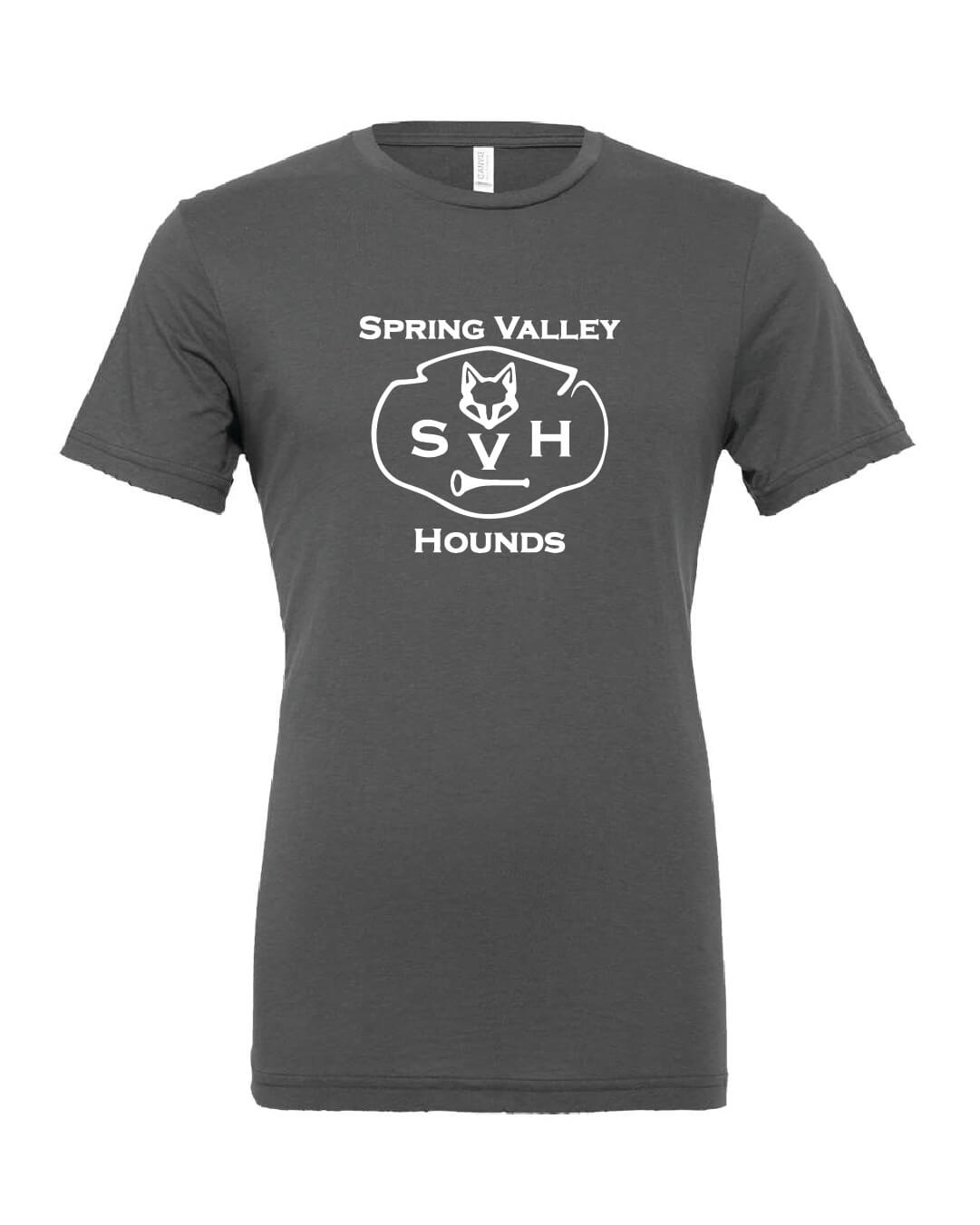 Spring Valley Hounds Short Sleeve T-Shirt gray