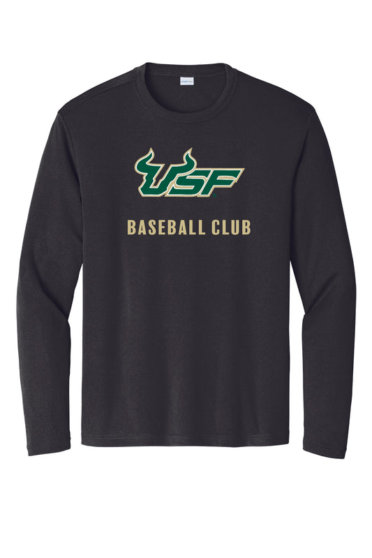 USF Baseball Club Sport Tek Performance Long Sleeve T-Shirt