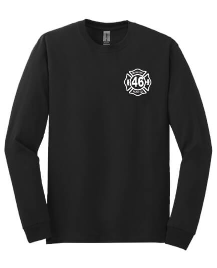 Long Sleeve T-Shirt black front