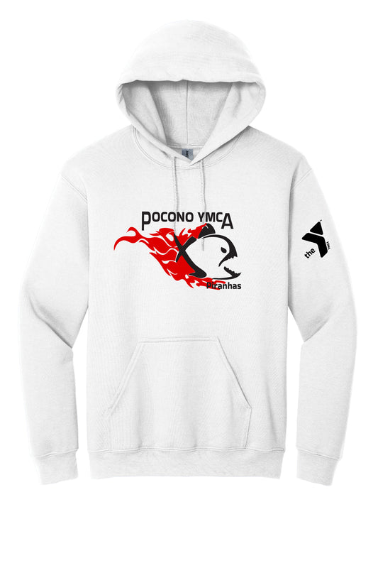 Pocono YMCA Piranhas Hoodie