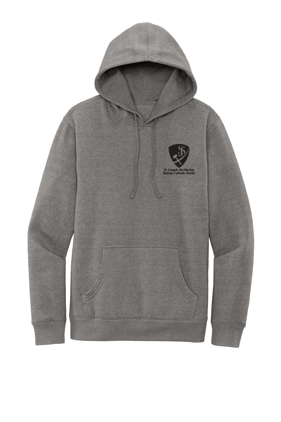 St. Joseph the Worker I Hoodie-Single Color Logo