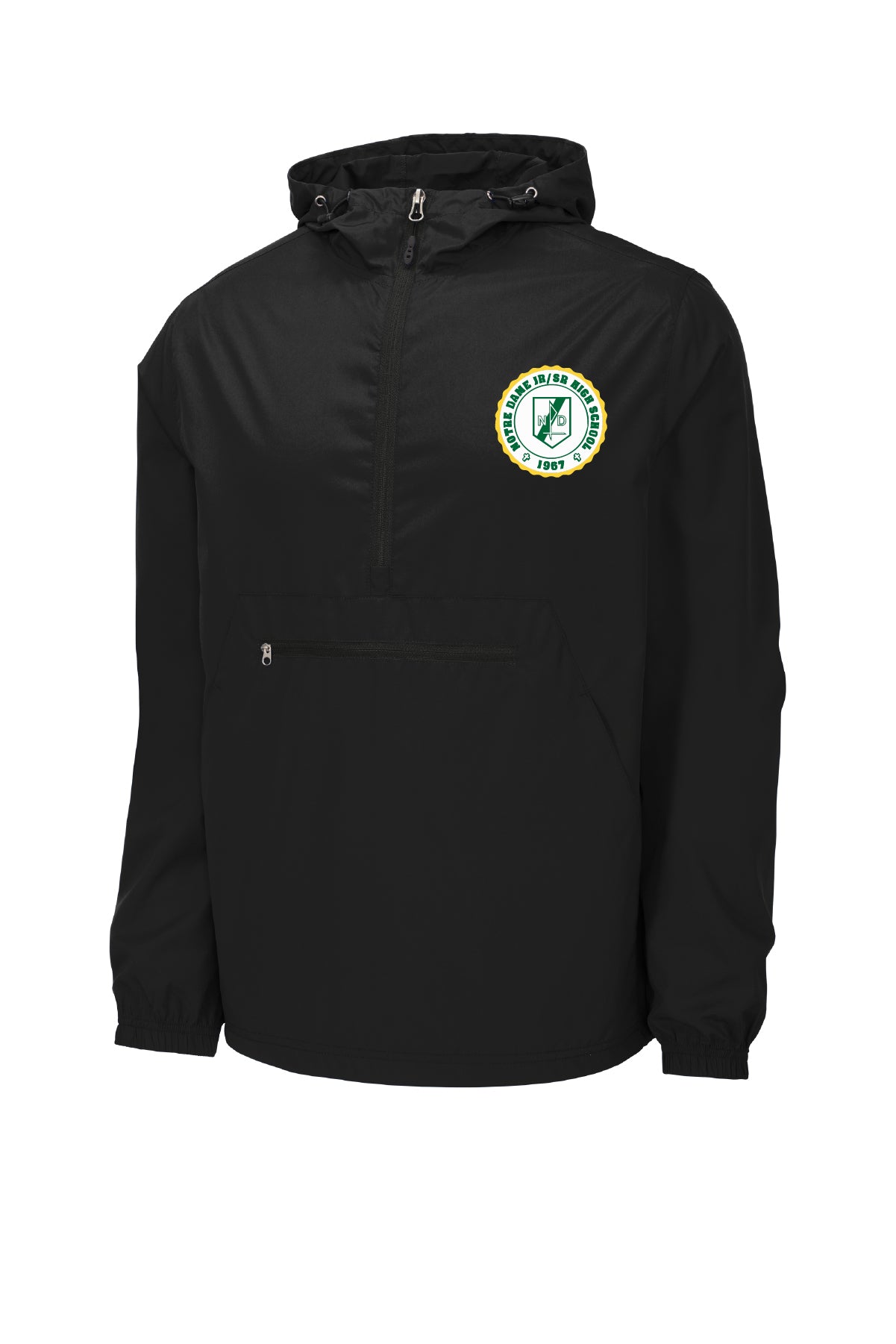 Notre Dame Spartans Sport Tek Packable Windbreaker