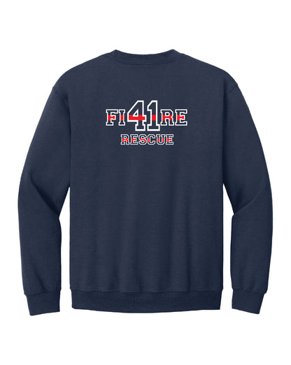 Adult KTFR~RESCUE~Crewneck Sweatshirt