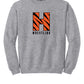 H Tiger Stripe Crewneck Sweatshirt