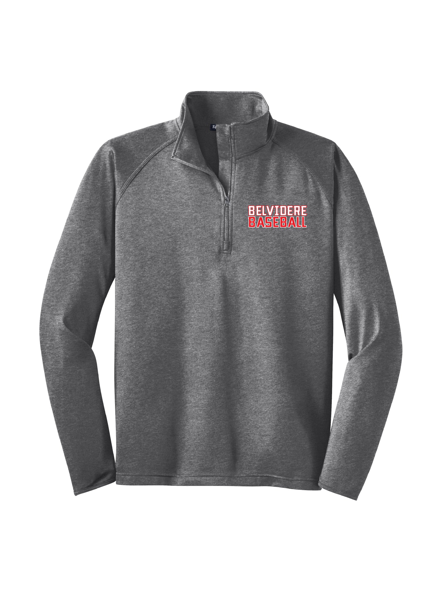 Belvidere Baseball Sport Tek 1/4 Zip Pullover (Unisex)