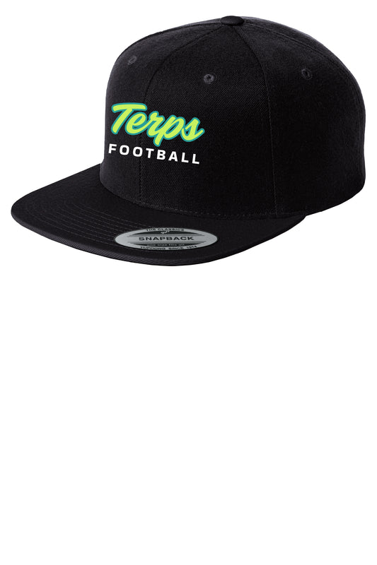 TCA Football Flat Bill Snap Back Trucker Ball Cap