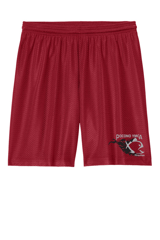 Pocono YMCA Piranhas Mesh Shorts