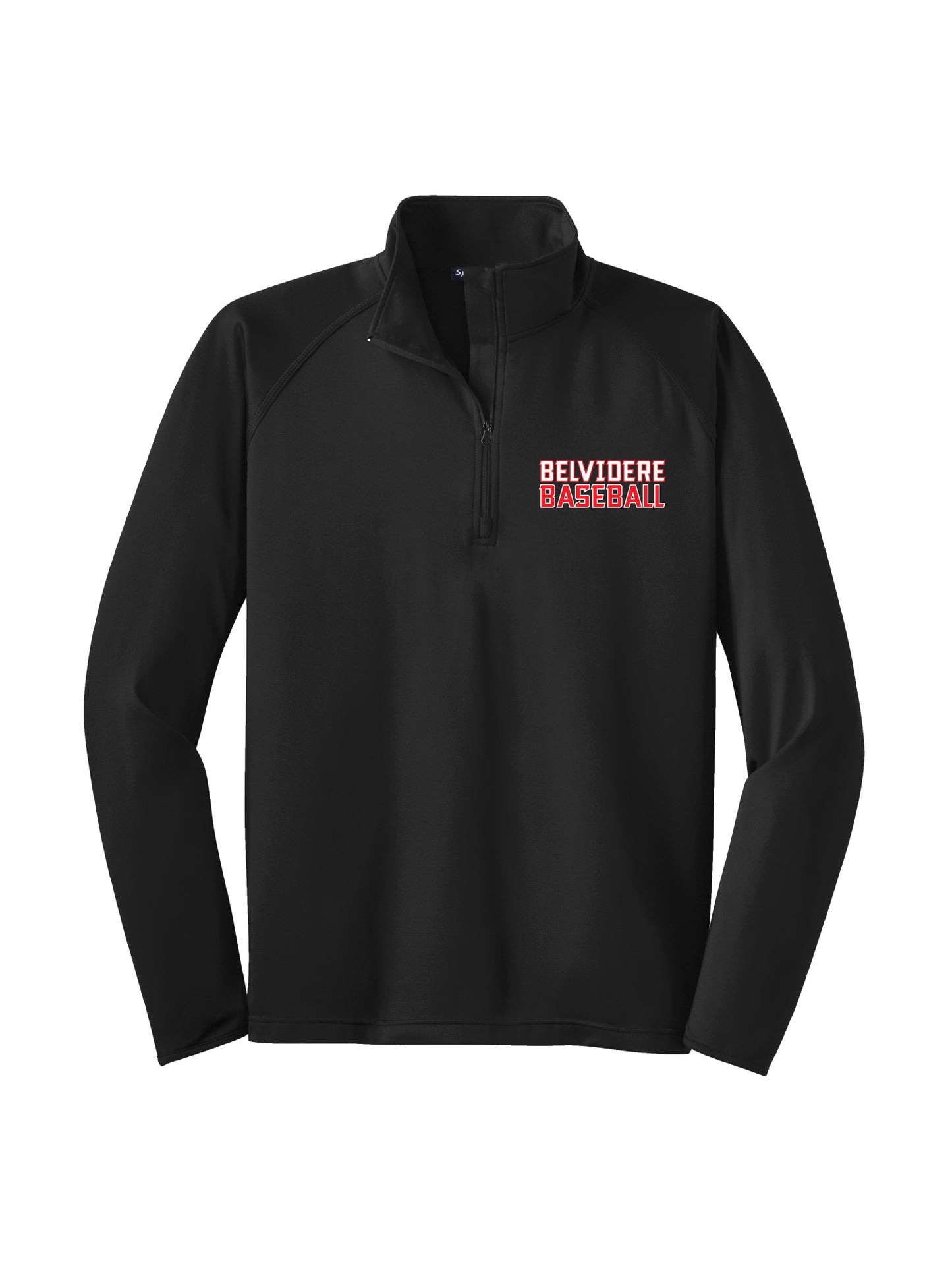 Belvidere Baseball Sport Tek 1/4 Zip Pullover (Unisex)