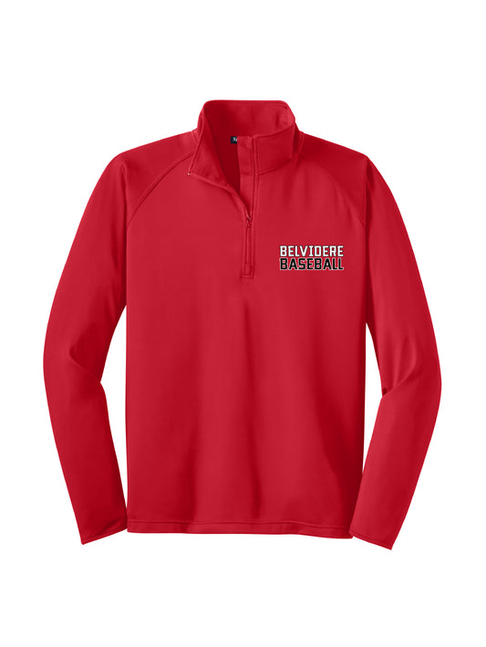 Belvidere Baseball Sport Tek 1/4 Zip Pullover (Unisex)