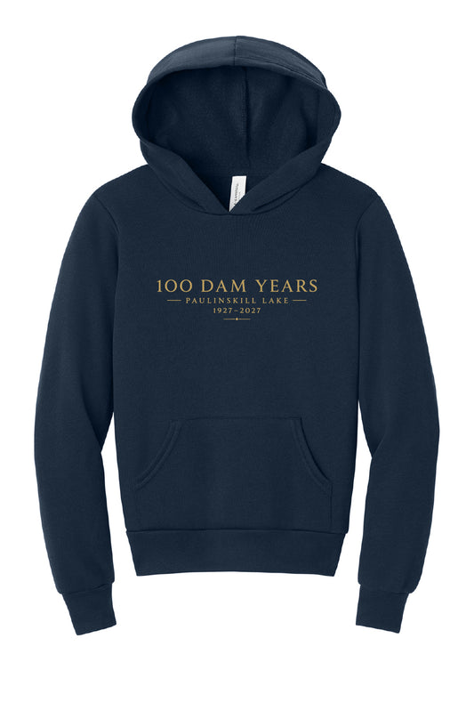 Youth Classic 100 Dam Years Bella Canvas Hoodie