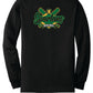 Spartans Baseball Long Sleeve T-Shirt (Youth) black, back