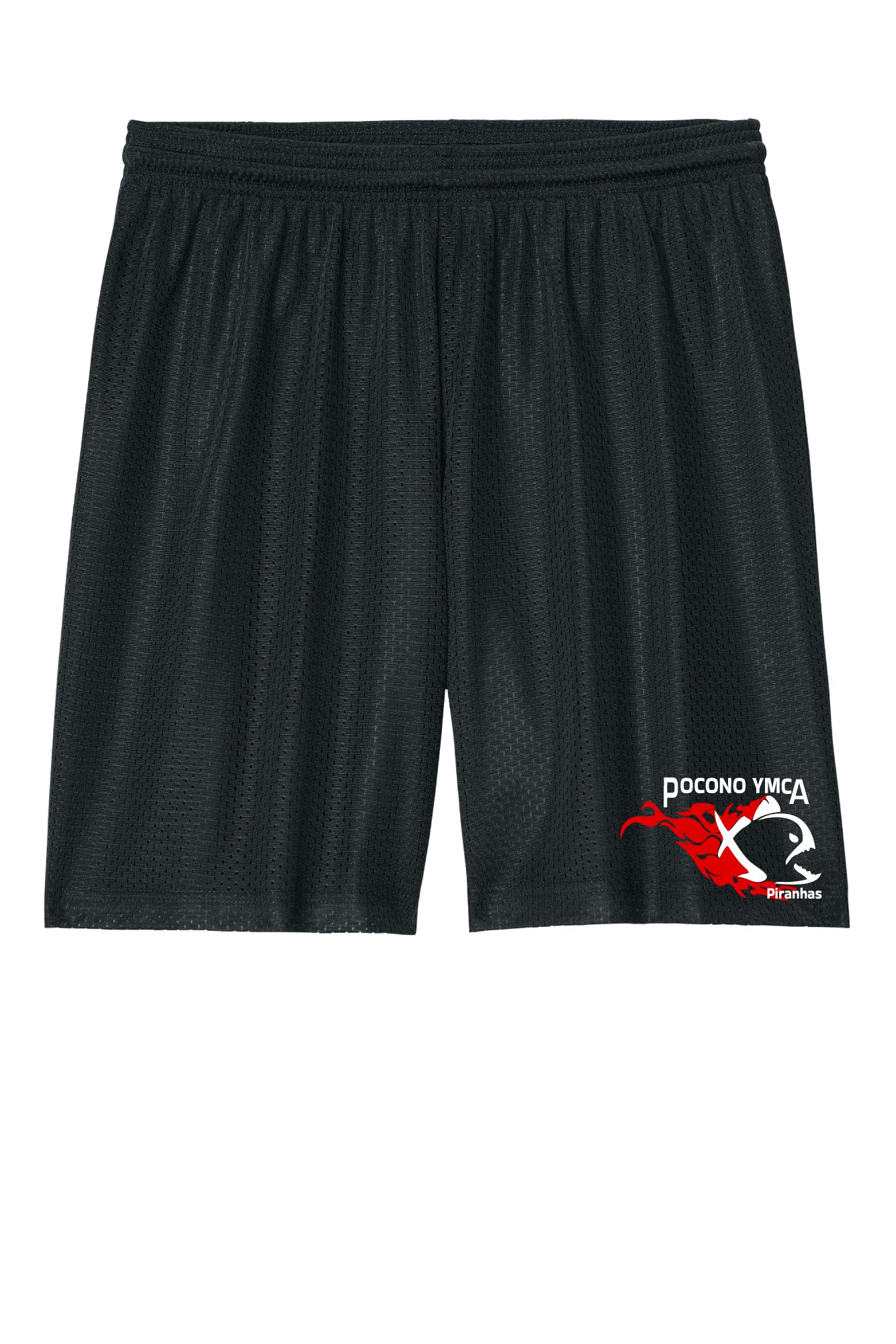 Pocono YMCA Piranhas Mesh Shorts